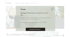 Desktop Screenshot of forestier.fr